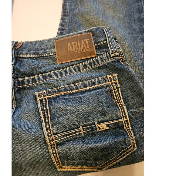 Ariat M4 Relaxed Fit Boot Cut Jeans  Mens 30/32 - Picture 8 of 10